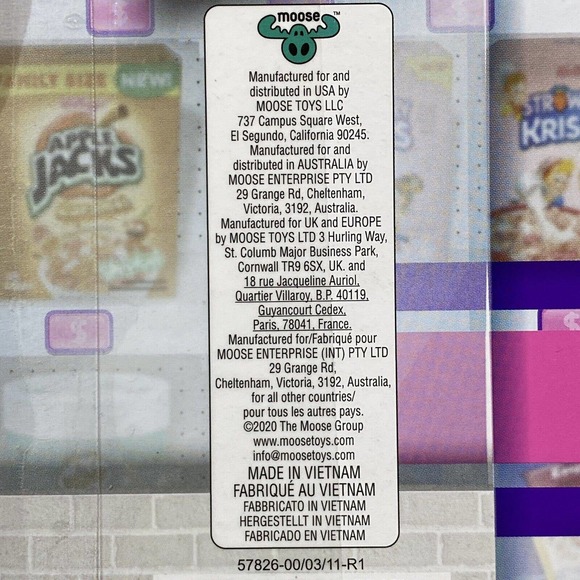 Lot of 4 Shopkins Real Littles Micro Mart Mega Pack Series 14 Miniature Food New - Picture 7 of 8